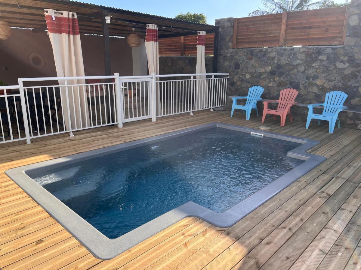 La Casita Creole Villa Avec Piscine Et Jacuzzi 圣皮埃尔 外观 照片